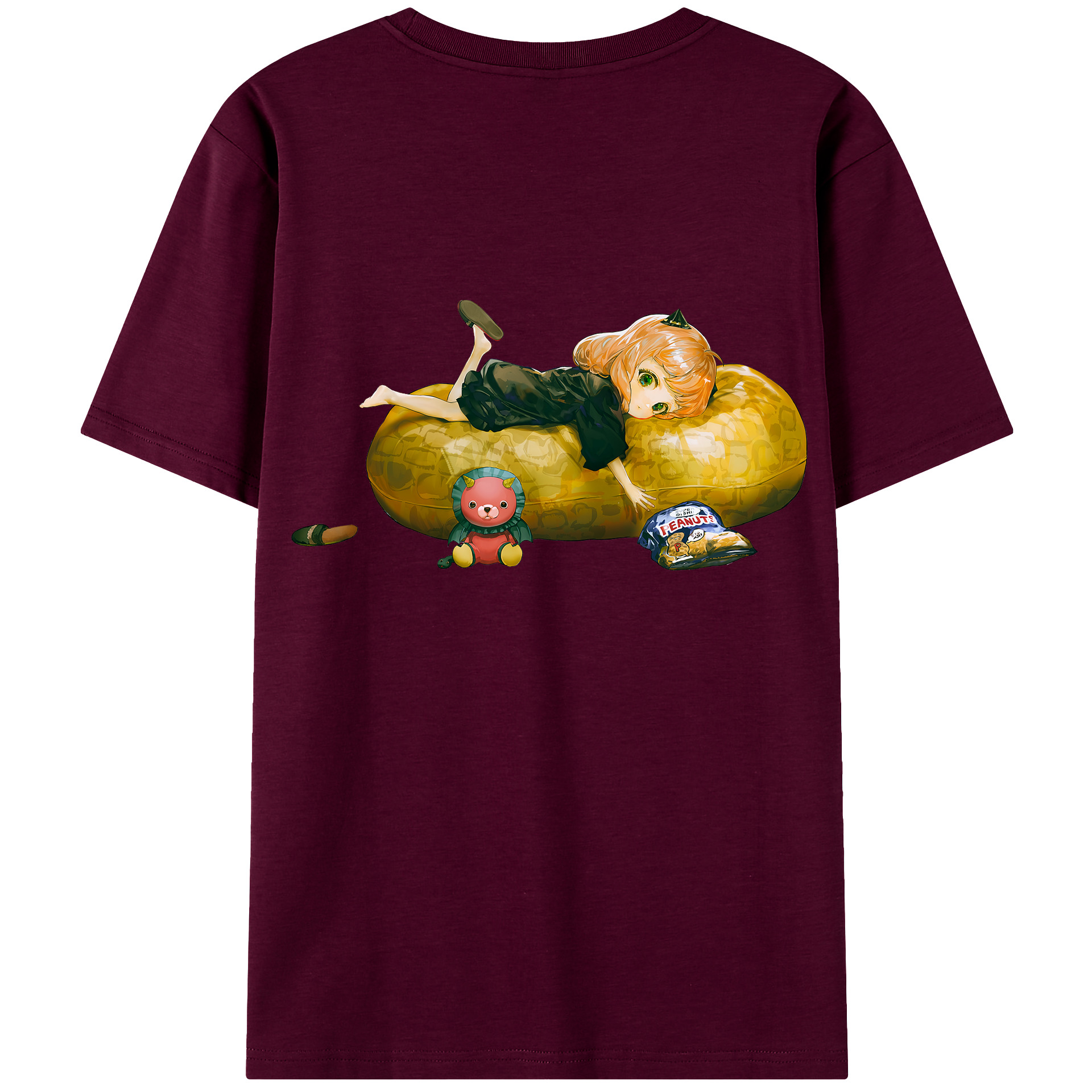 （画像用） SPY×FAMILY间谍家家酒 レディース半袖Tシャツ(バックプリント)